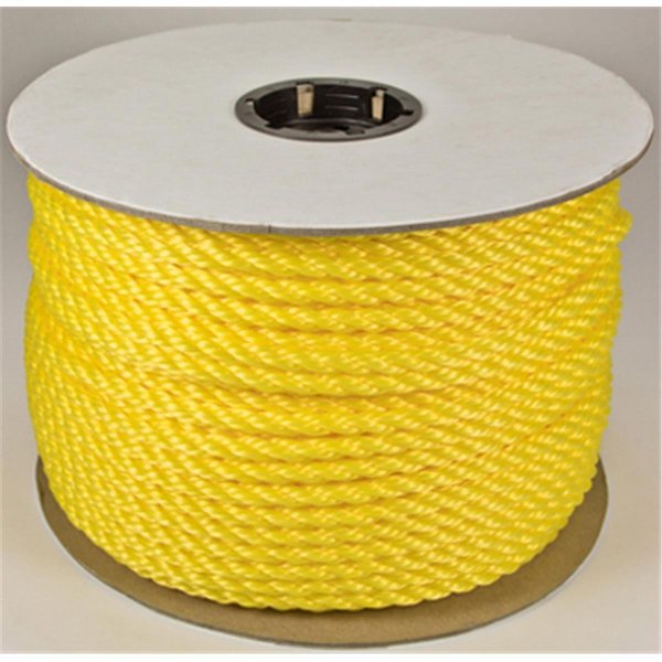 Beautyblade 0.25 in. x 600 ft. Twist Yellow Poly Rope BE1318808